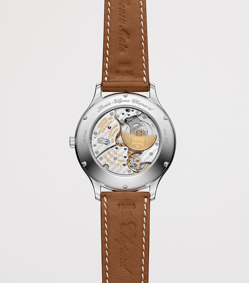 Chopard L.U.C XPS chronograph watch 40mm lucent steel, imported from the UK