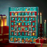 Fortnum's musical advent calendar Piccadilly House unfilled (British brand)