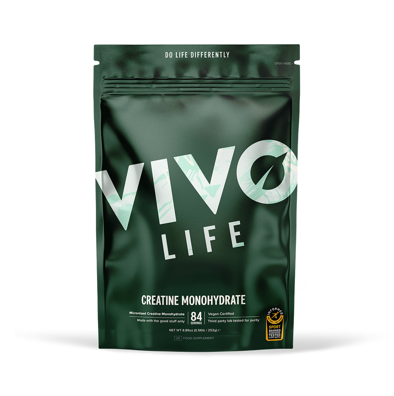 Vivo Life Creatine Monohydrate 252g - British product
