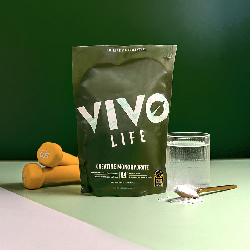 Vivo Life Creatine Monohydrate 252g - British product