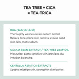 Skin1004 Tea-Trica BHA foam cleanser 125ml (British brand)