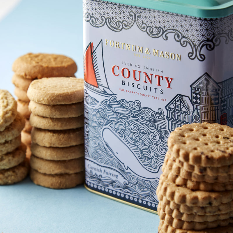 County biscuit selection 385g tin - British product