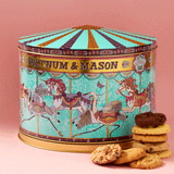 Merry Go Round musical biscuit tin 500g - British product