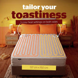 Silentnight Yours and Mine electric underblanket double (British brand)