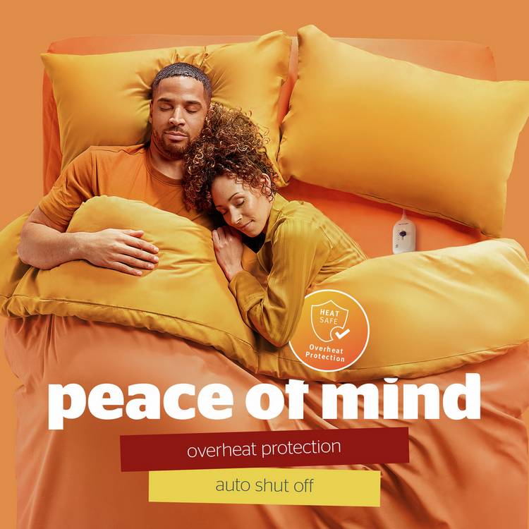 Silentnight Yours and Mine electric underblanket double (British brand)