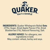 Quaker Oat So Simple Apple & Blueberry Porridge Sachets Cereal 10 per pack - McGrocer
