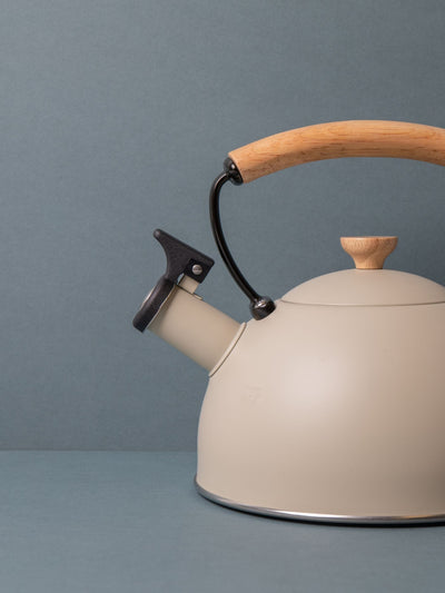 Next La Cafetiere Cream Whistling Kettle 16L- Buy online at McGrocer