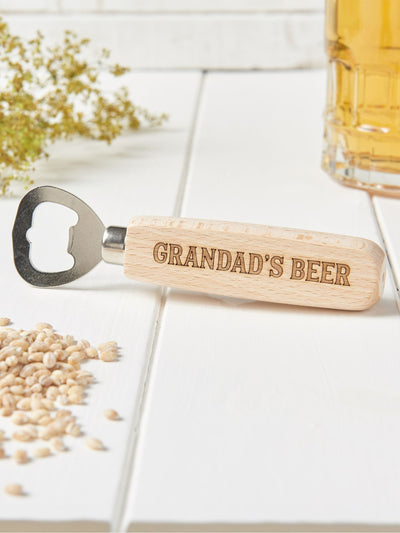Next No Ordinary Gift Personalised Grandad Beer Bottle Opener- Buy online at McGrocer