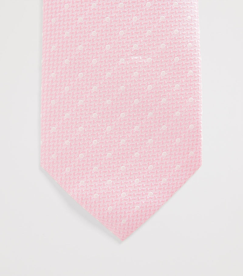 Isaia silk seven-fold tie handcrafted Italian - British product