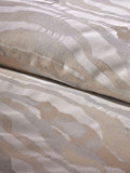Vantona cream Hardwick Jacquard duvet cover and pillowcase set (British brand)