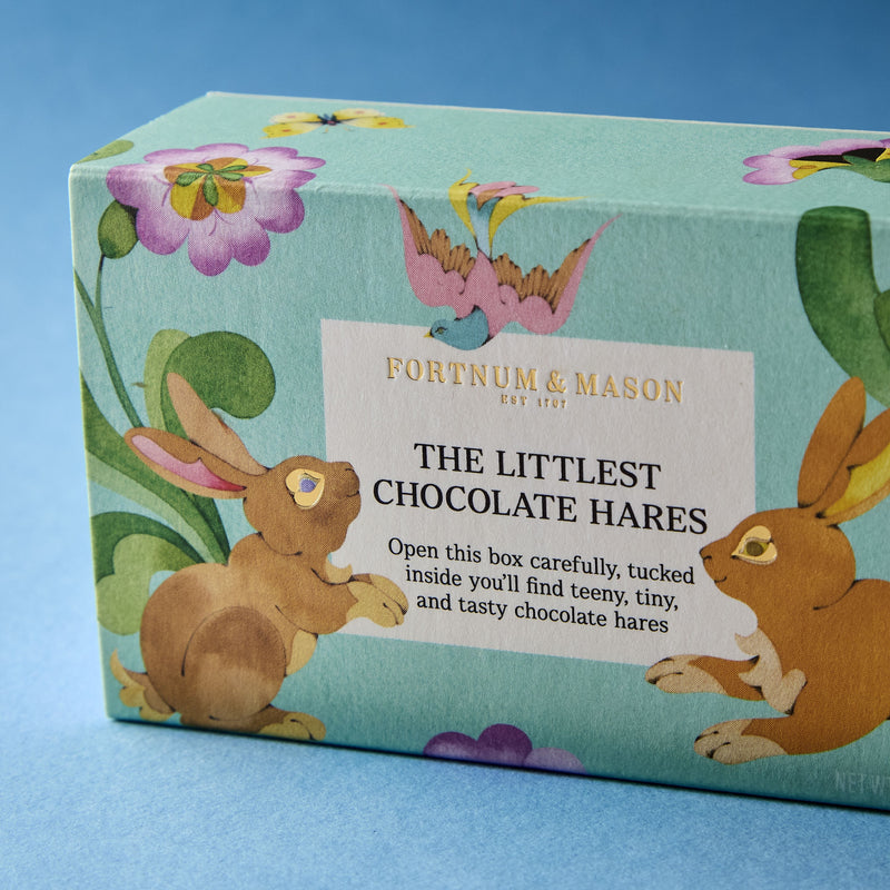 Easter hamper with tea, coffee, biscuits and chocolate - British product