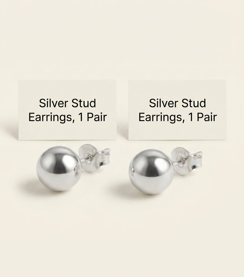 Vivienne Westwood Agnatha heart Orb stud earrings brass (British brand)