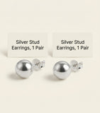 Vivienne Westwood Agnatha heart Orb stud earrings brass (British brand)