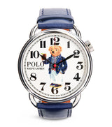Harrods Polo Ralph Lauren Riviera Polo Bear Stainless Steel Watch 42mm- Buy online at McGrocer