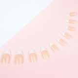 Invogue Pink French Oval Nails Pack of 28, UK version