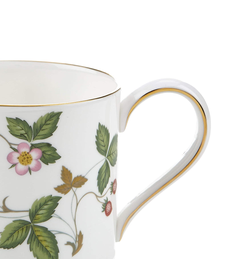 Wedgwood Wild Strawberry mug (British brand)