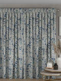 Blue Isla floral curtains, imported from the UK