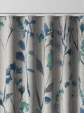 Blue Isla floral curtains, imported from the UK