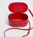 Valentino Garavani mini leather vanity case top-handle bag - British product