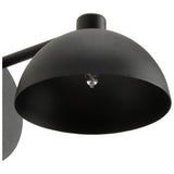 Habitat Mushroom steel wall light in black - British product