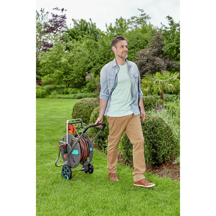 Gardena CleverRoll L Easy hose trolley 50m - British product