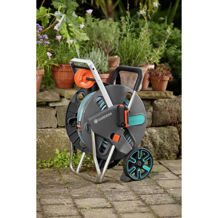 Gardena CleverRoll L Easy hose trolley 50m - British product