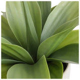 Habitat artificial aloe plant in reactive glazed pot 30.5cm (British brand)