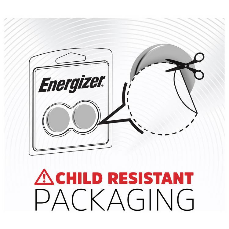 Energizer lithium coin batteries CR2032 pack of 6, imported from the UK