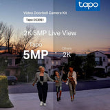Tapo D230S1 video doorbell 2K 5MP, UK version