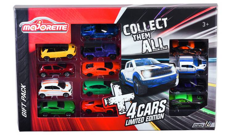 Majorette toy car giftpack with 10 models, imported from the UK