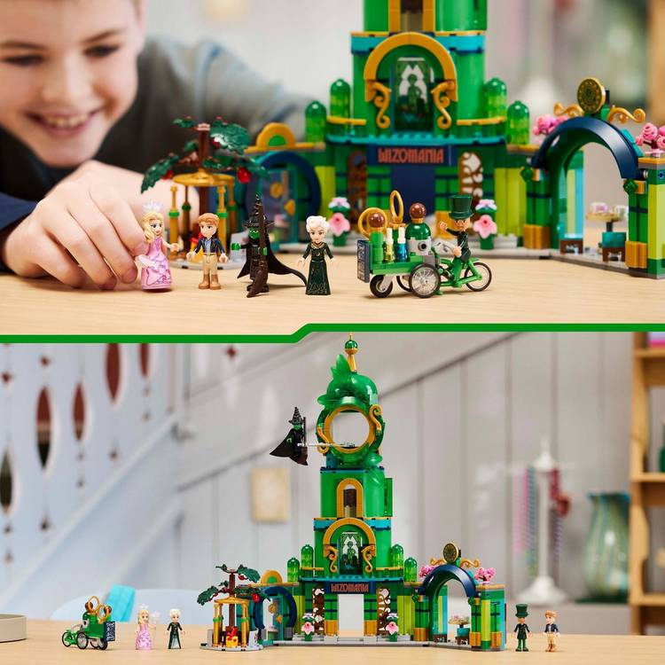 LEGO Wicked Emerald City building toy set 945 pieces, imported from the UK
