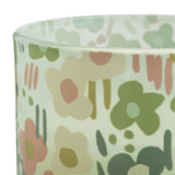 Habitat x Scion hyacinth white birch scented candle in glass holder, imported from the UK