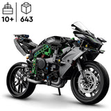 LEGO Technic Kawasaki Ninja H2R motorcycle 42170 (British brand)