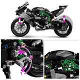 LEGO Technic Kawasaki Ninja H2R motorcycle 42170 (British brand)