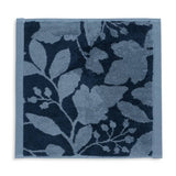Habitat 2 Pack face cloths navy foliage 30x30cm, UK version