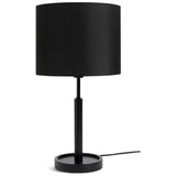 Argos Home Gloss black table lamp 47cm (British brand)