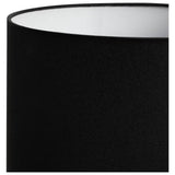 Argos Home Gloss black table lamp 47cm (British brand)