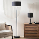 Argos Home Gloss black table lamp 47cm (British brand)