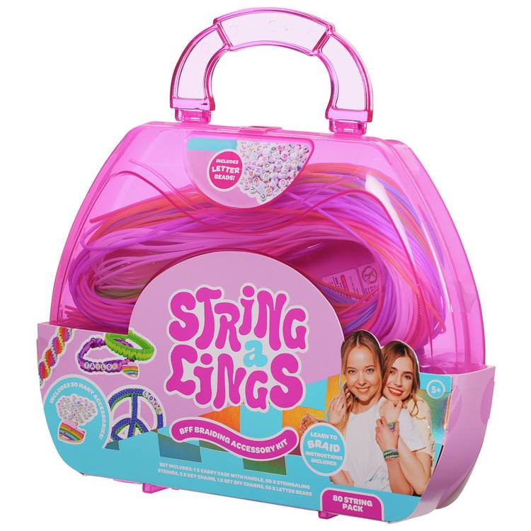 Stringalings BFF Braiding Accessory Kit, UK version