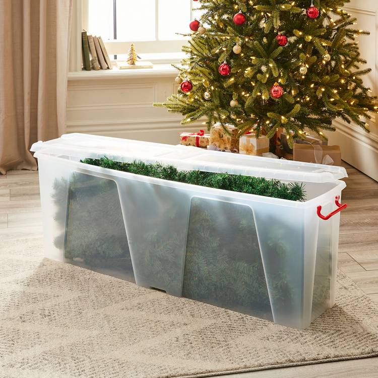 Strata 120L Christmas tree storage box, imported from the UK