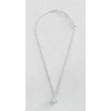Revere sterling silver bunny moon necklace with cubic zirconia (British brand)