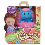 Curlimals Lucie the Ladybird interactive plush toy, imported from the UK