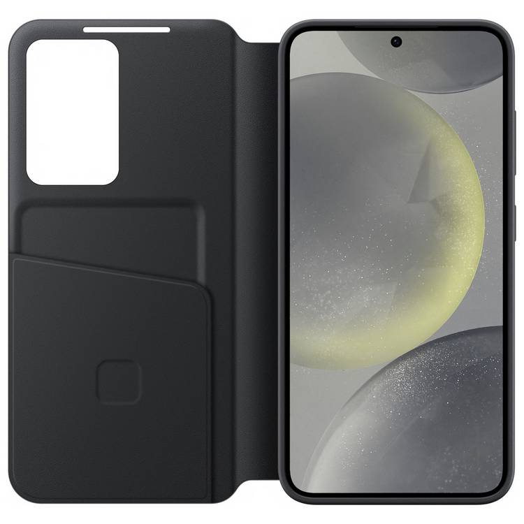 Samsung S24 smart view wallet folio phone case black - British product