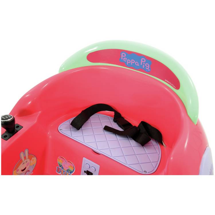 Peppa Pig 6V electric bumper car ride-on (British brand)