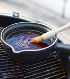 Emile Henry ceramic BBQ saucepan 28cm (British brand)