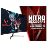 Acer gaming monitor Nitro ED320QRS3 31.5in, UK version