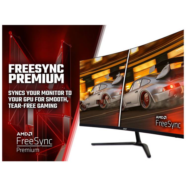 Acer gaming monitor Nitro ED320QRS3 31.5in, UK version