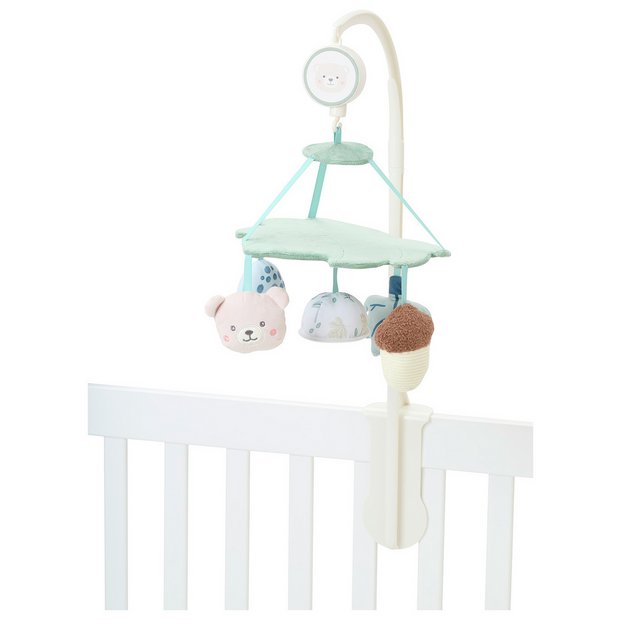 Cuggl musical baby cot mobile 72cm wind-up, UK version