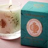 Fortnum's pomegranate rose votive candle 65g (British brand)