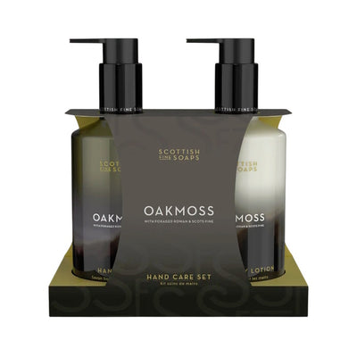 Superdrug Scottish Fine Soaps Oakmoss Hand Wash Lotion Set 300ml- Buy online at McGrocer